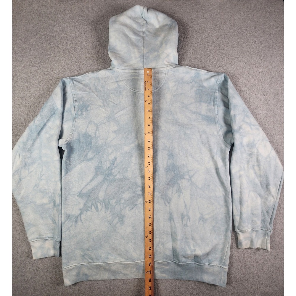 The Mountain Dog Is Love Hoodie Adult Size Medium Blue Tie Dye‎ Dean Russo 2015 - Picture 10 of 14